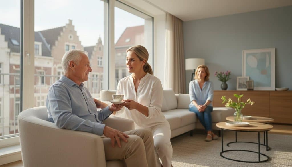 Samenwerken met een inwonende zorgverlener in Antwerpen: Een gids voor families